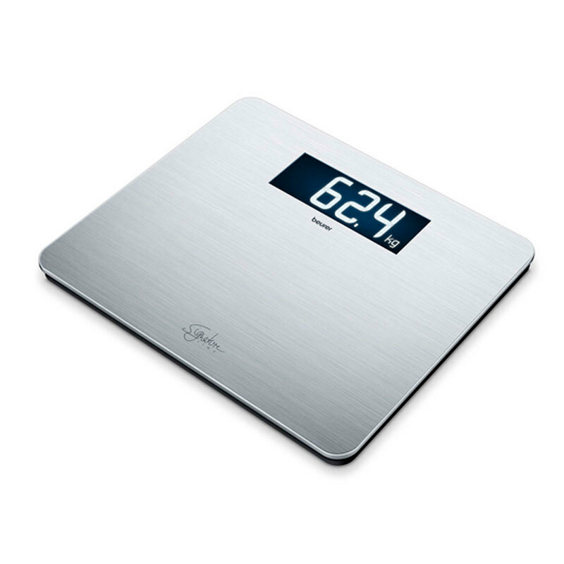 Báscula de baño Beurer GS-405 – 200 kg, LCD XXL 49 mm, Vidrio templado inox