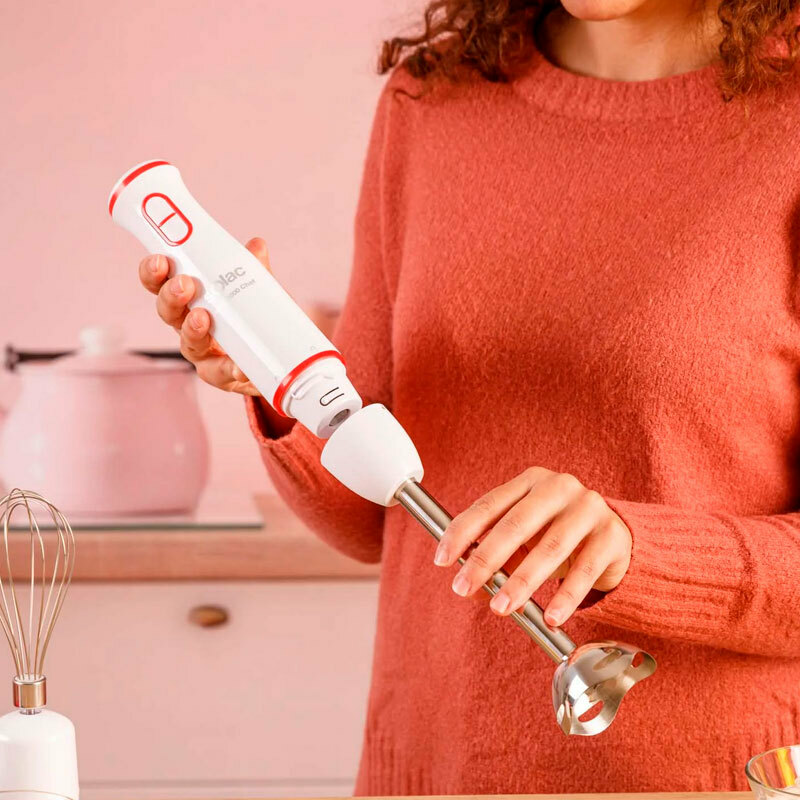 Batidora de mano Solac BA5614 – 1000 W, Turbo, Picador 0,5 L