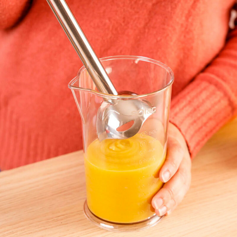 Batidora de mano Solac BA5614 – 1000 W, Turbo, Picador 0,5 L