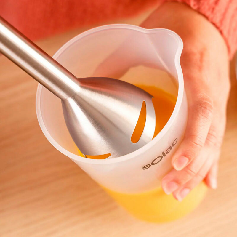 Batidora de mano Solac BA5617 – 1500 W, Regulador progresivo, Pica hielo