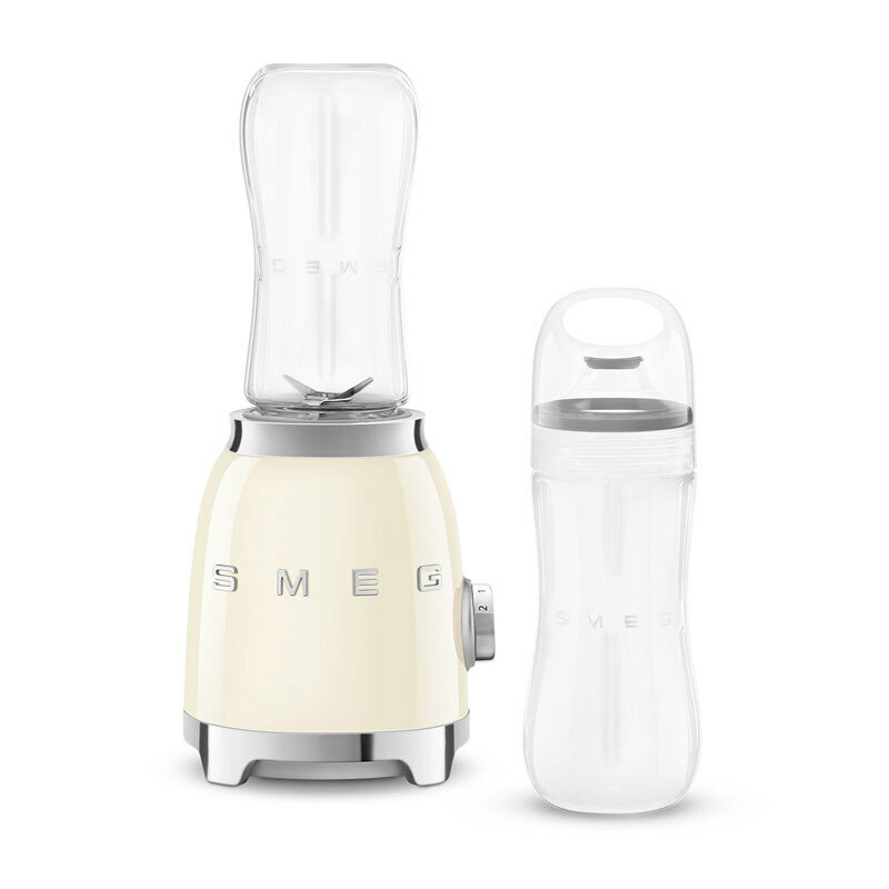 Batidora de vaso Smeg PBF01CREU – 0,6 L, 300 W, 2 velocidades