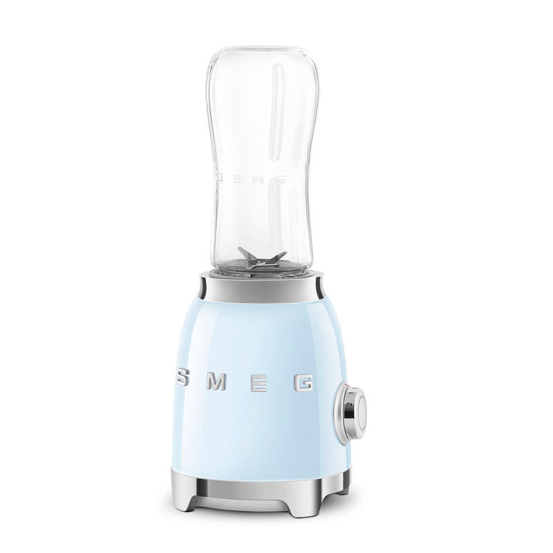 Batidora de vaso compacta Smeg PBF01PBEU – 300 W, 0,6 L, Azul