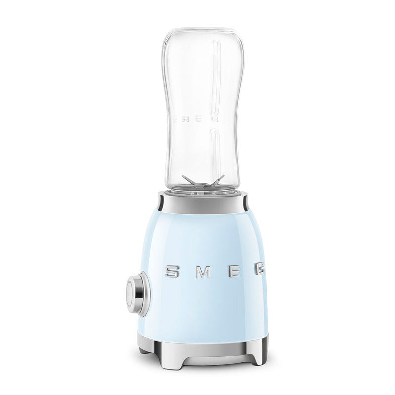 Batidora de vaso compacta Smeg PBF01PBEU – 300 W, 0,6 L, Azul