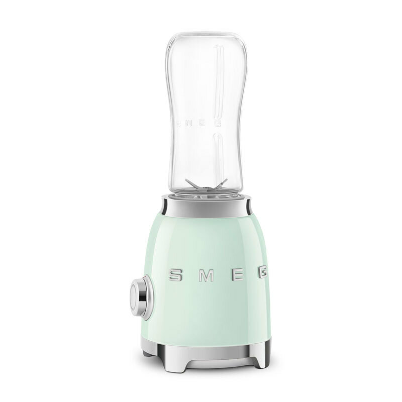 Batidora de vaso Smeg PBF01PGEU – 300 W, 0,6 L, Verde pastel