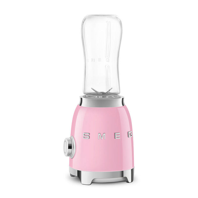 Batidora de vaso personal Smeg PBF01PKEU – 300 W, 0,6 L, Rosa