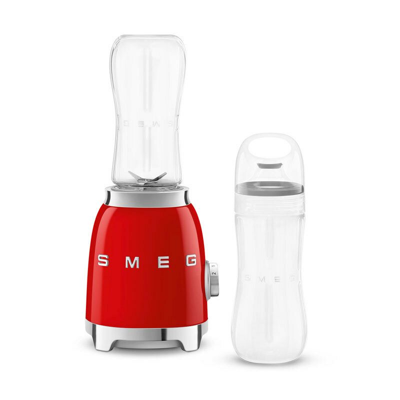 Batidora de vaso Smeg PBF01RDEU – 0,6 L, 300 W, Rojo