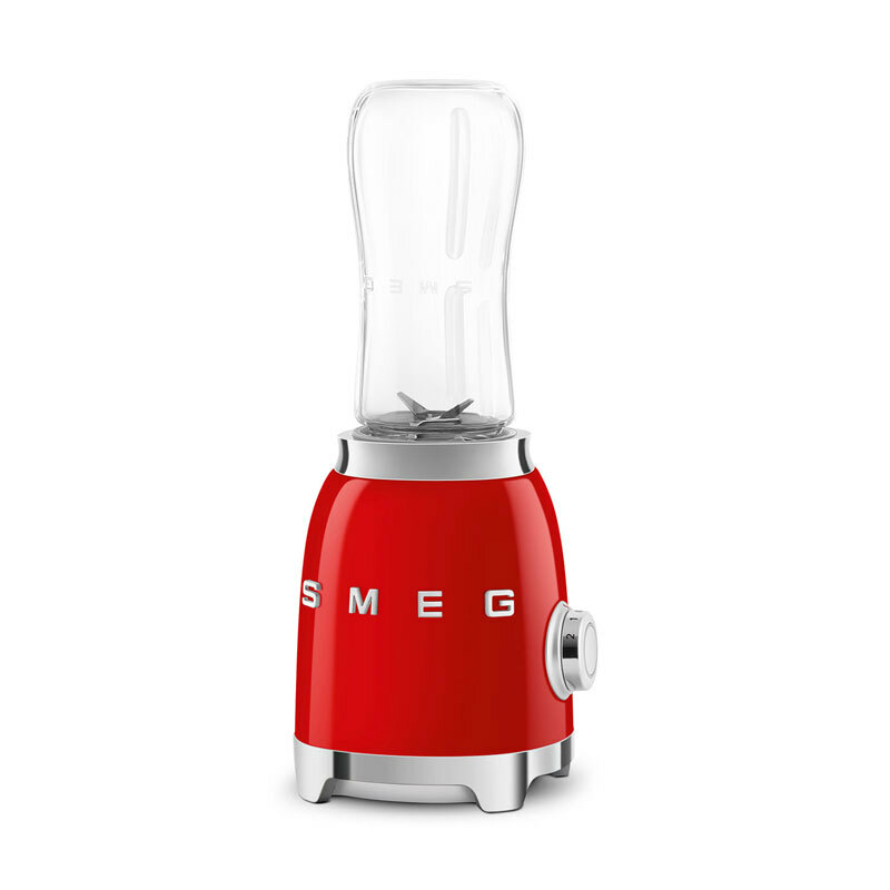 Batidora de vaso Smeg PBF01RDEU – 0,6 L, 300 W, Rojo