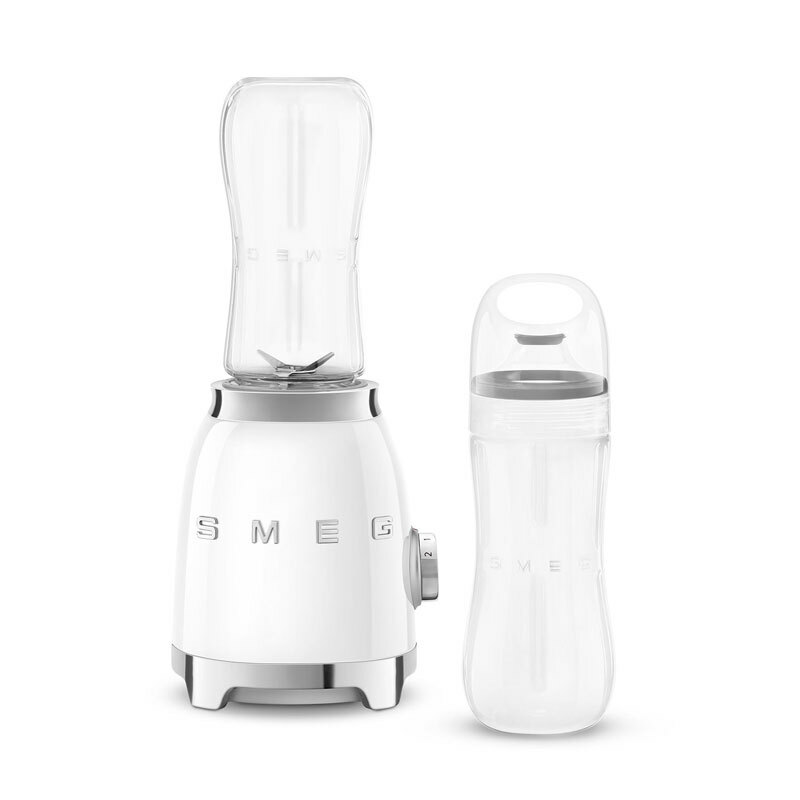 Batidora de vaso Smeg PBF01WHEU – 0,6 L, 300 W, Blanco