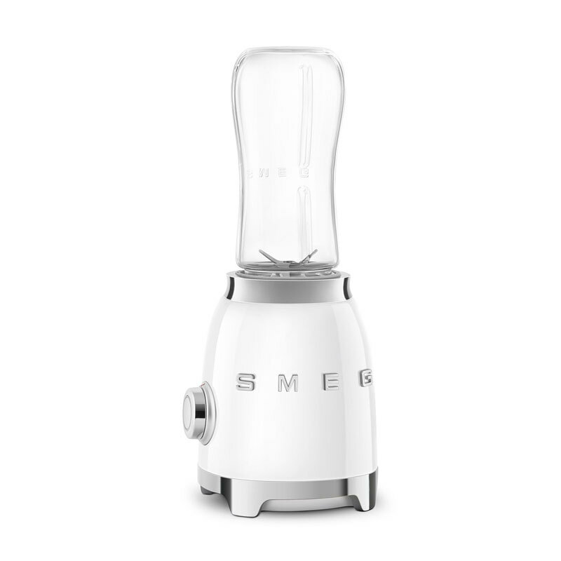 Batidora de vaso Smeg PBF01WHEU – 0,6 L, 300 W, Blanco