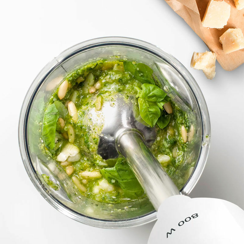 Batidora de mano Bosch MS61A4110 – 800 W, 12 velocidades, Cuchillas QuattroBlade