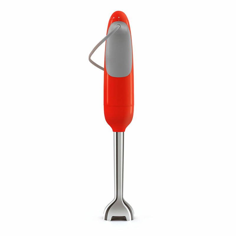 Batidora de mano Smeg HBF01RDEU – 700 W, 4 velocidades, diseño retro rojo