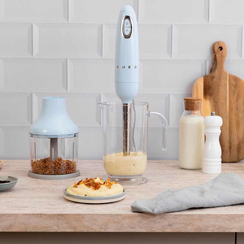 Batidora de mano Smeg HBF03PBEU – 700W 1,4 L Azul Pastel