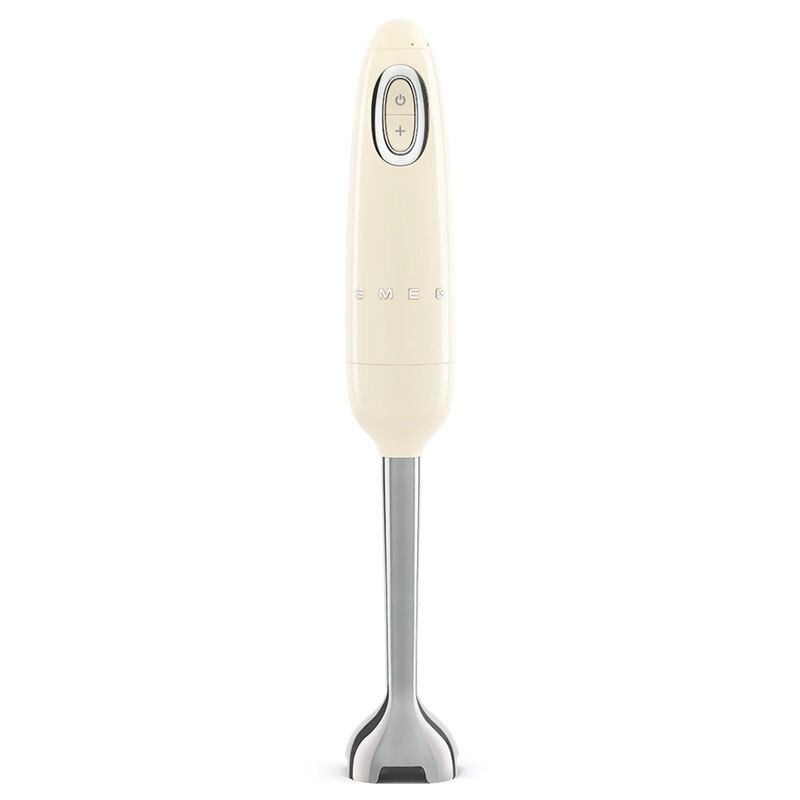 Batidora de mano Smeg HBF11CREU – 700 W, diseño 50's crema, Turbo