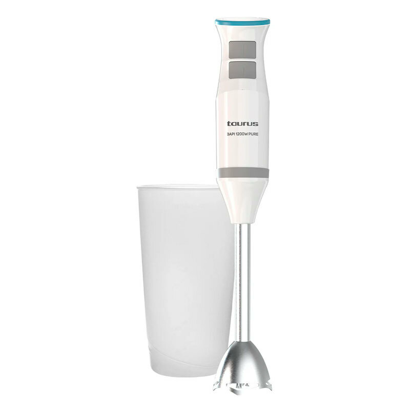 Batidora de mano Taurus Bapi 1200 Pure – 1200 W, 20 velocidades, picahielo