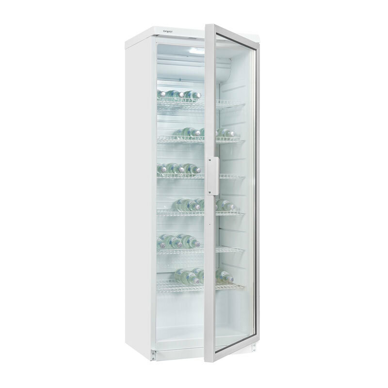 Vinoteca Exquisit GKS350-1-GT-280D – 323 botellas, No Frost, puerta de cristal con llave