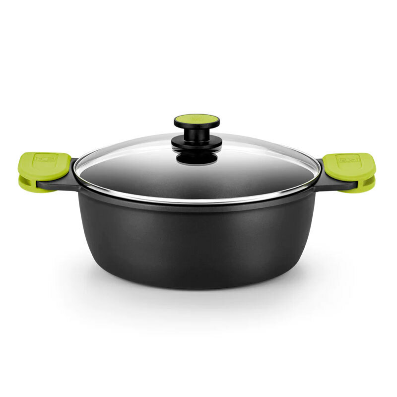 Cacerola alta Bra Foodie – 32 cm, 8,3 L, Inducción