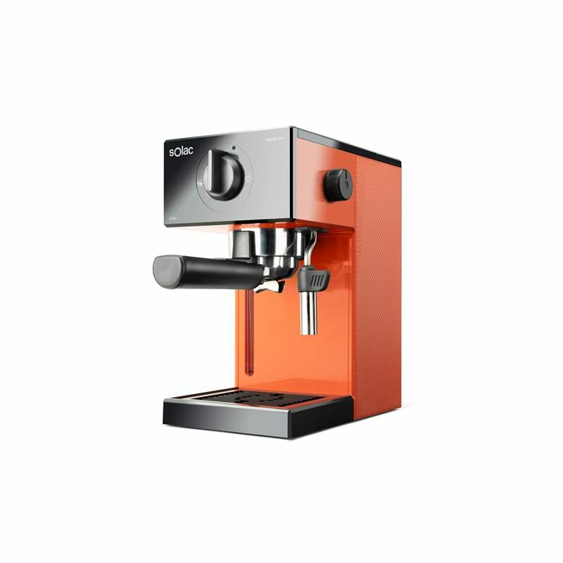 Cafetera espresso manual Solac CE4503 Squissita Easy – 20 bar, Double Cream, depósito 1,5 L