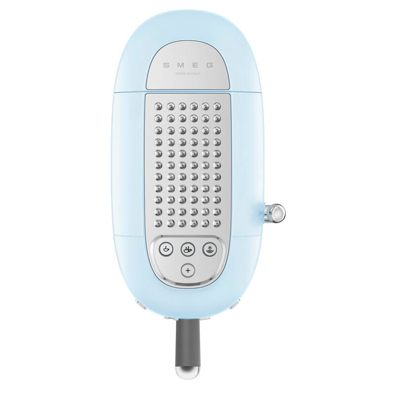 Cafetera espresso manual Smeg ECF02PBEU – 15 bar, varilla de vapor, azul pastel