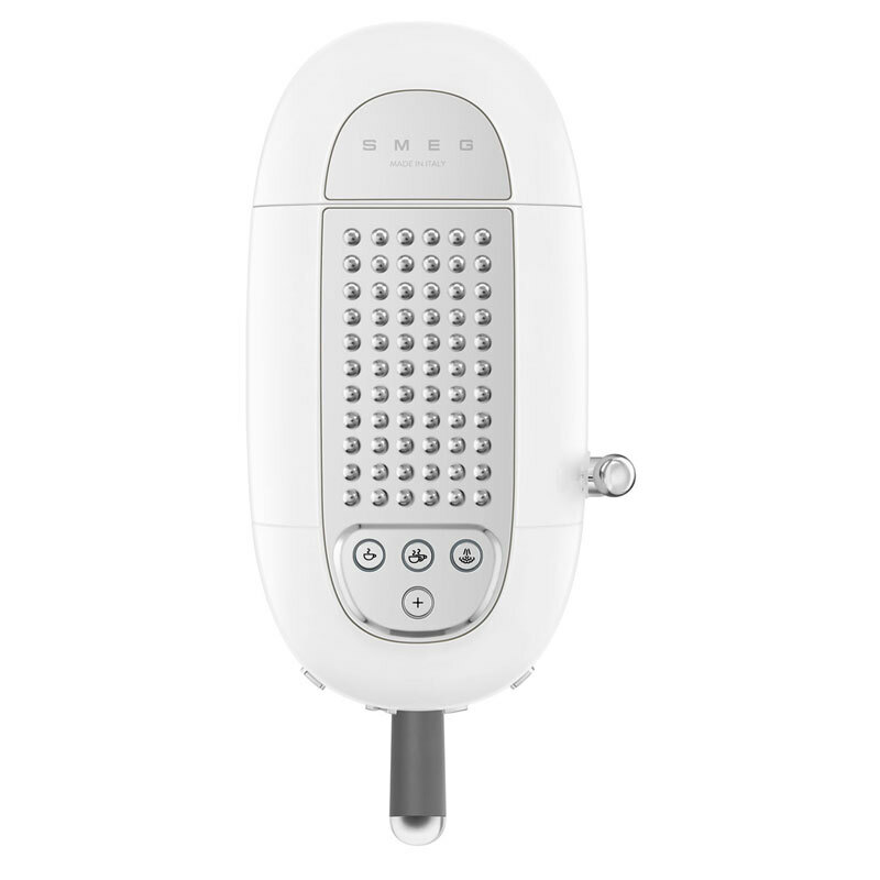 Cafetera espresso manual Smeg ECF02WHEU – 15 bar, Thermoblock rápido, Varilla de vapor