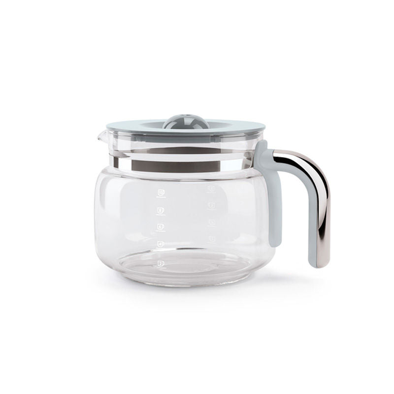 Cafetera de goteo Smeg DCF02SSEU – 1,4 L, 10 tazas, Encendido programable