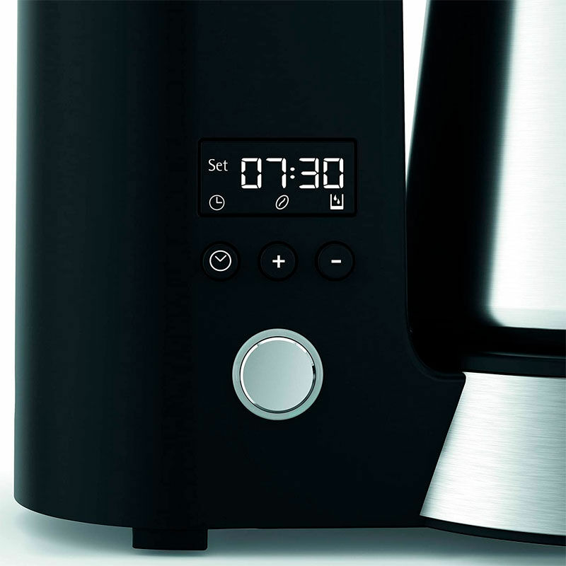 Cafetera de goteo WMF Aroma KITCHENminis – Jarra térmica Keep Hot, Temporizador 24 h, 0,625 L (1–5 tazas)