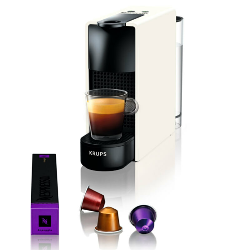 Cafetera de cápsulas Krups Essenza Mini XN1101RD – 19 bar, Calentamiento 25 s, Depósito 0,6 L