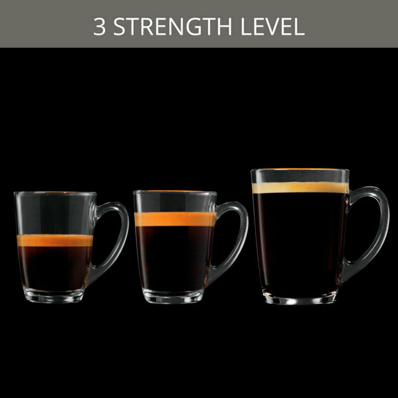 Cafetera superautomática Krups EA810B70 – Molinillo cónico 3 ajustes, Depósito 1,7 L, Varilla de vapor