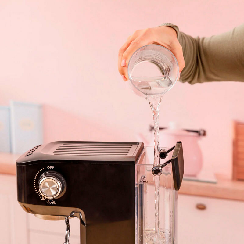 Cafetera espresso manual Solac CE4511 – 20 bar, Thermoblock, Depósito 1,4 L