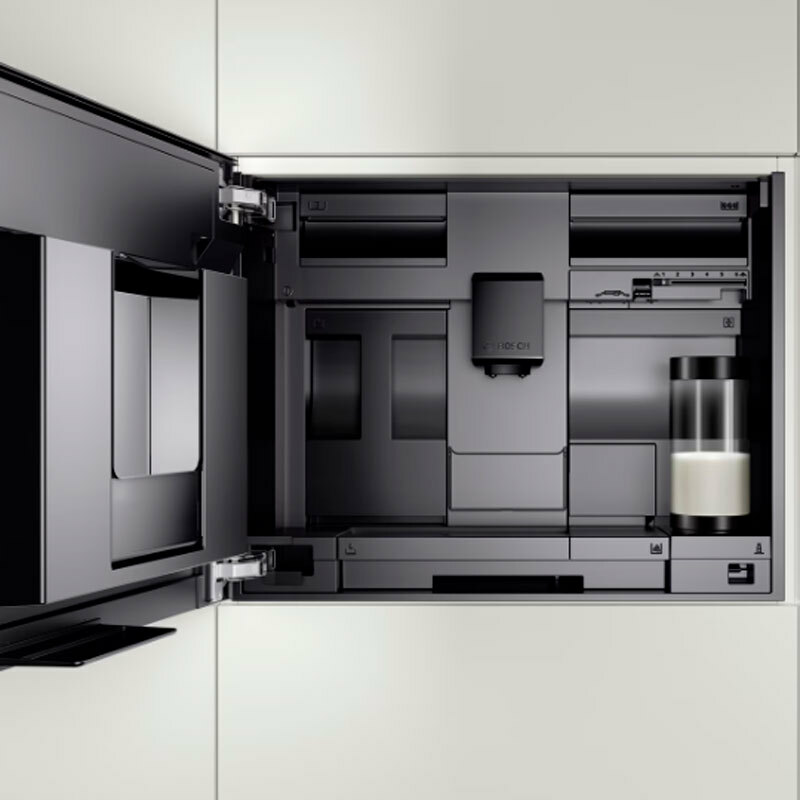 Cafetera superautomática Bosch CTL7181W0 – Molino cerámico, Jarra de leche integrada, 31 bebidas automáticas