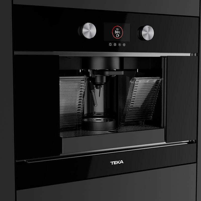Cafetera integrable Teka CLC 8350 MC – Multicápsula, 19 bar, Espumador vapor