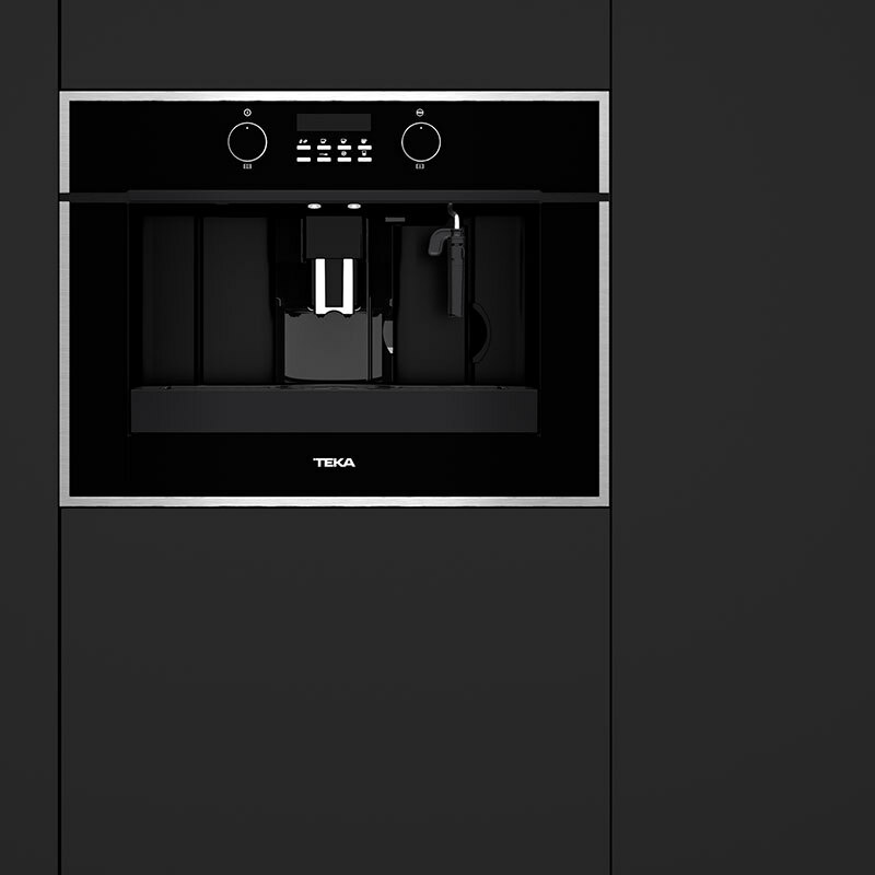 Cafetera integrable Teka CLC 855 GM – 15 bar, Molinillo acero inoxidable, 30 programas