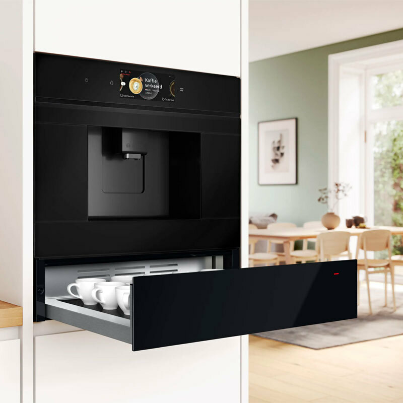 Calientaplatos integrable Bosch BIC7101B1 – 20 L, Cristal templado, Home Connect