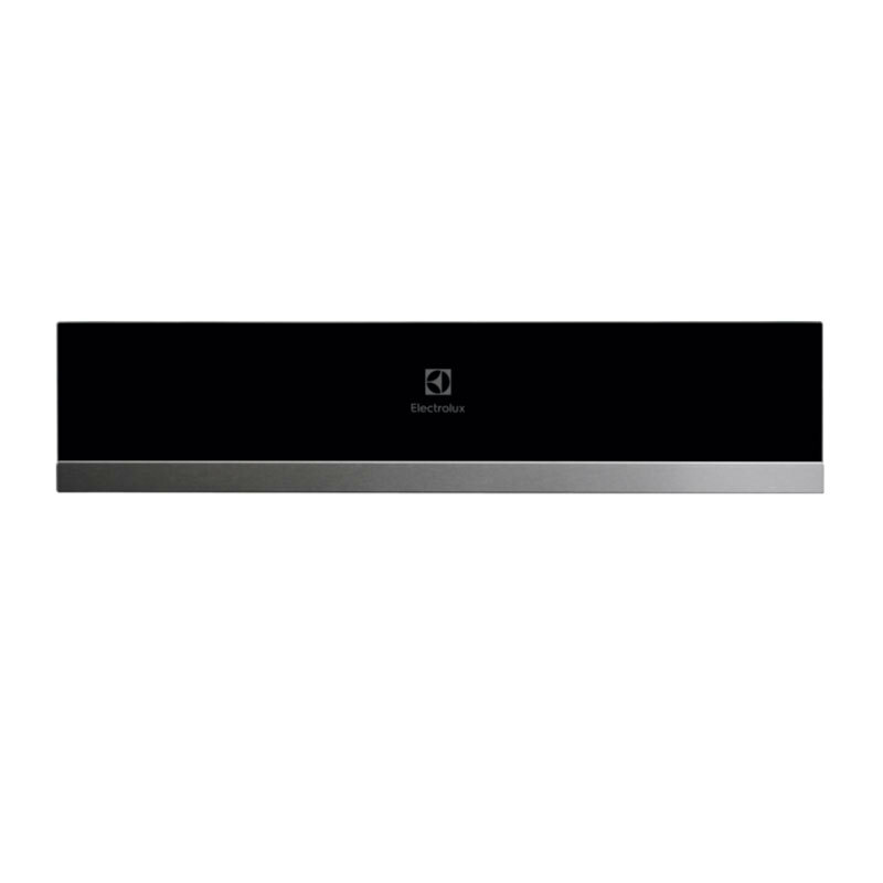 Cajón calientaplatos integrable Electrolux KBD4X – 6 servicios, 30–80 °C, Negro antihuellas