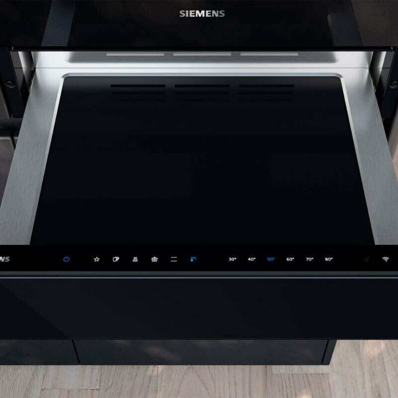 Módulo calientaplatos integrable Siemens BI710C1B1 – 20 L, Control táctil, Home Connect