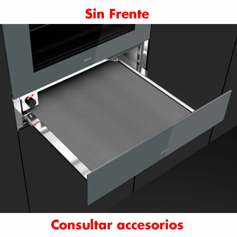 Calientaplatos integrable Teka CP 150 GS – Acero inox antihuellas, Termostato 30-80 °C, 6 servicios