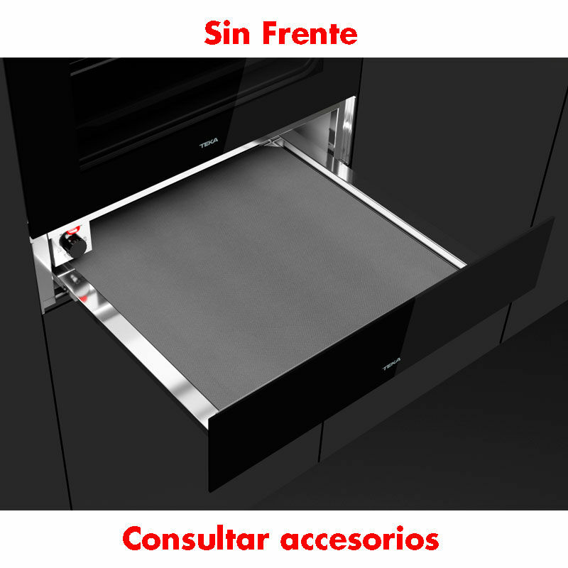 Calientaplatos integrable Teka CP 150 GS – Acero inox antihuellas, Termostato 30-80 °C, 6 servicios