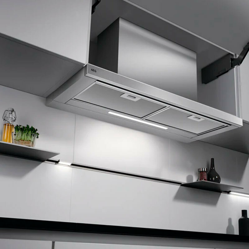 Campana telescópica AEG DPE5960M – 90 cm, 660 m³/h, Clase A