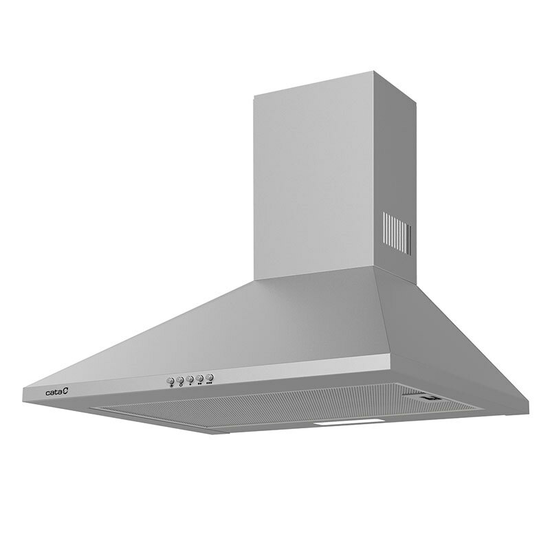 Campana decorativa Cata OMEGA II 600 X – 645 m³/h, Inox, 60 cm