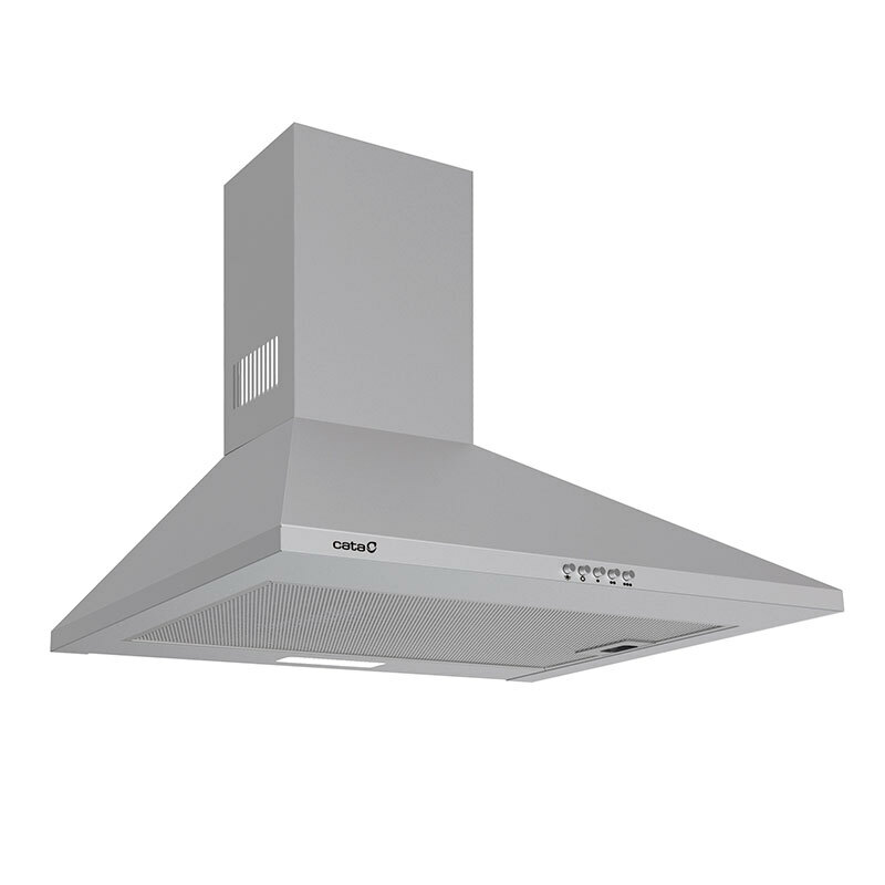 Campana decorativa Cata OMEGA II 600 X – 645 m³/h, Inox, 60 cm