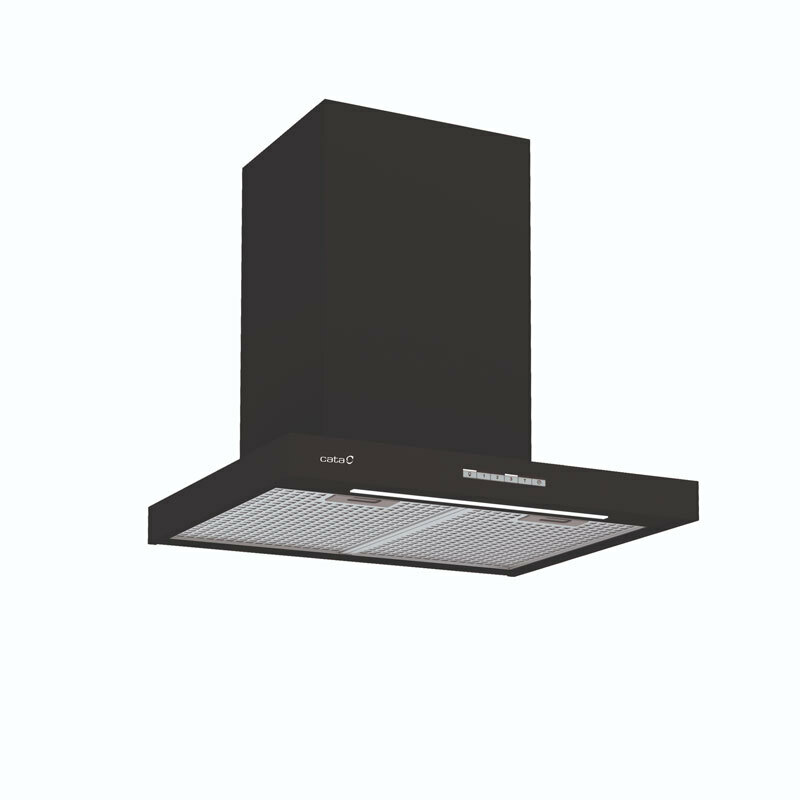 Campana decorativa Cata SYGMA 6010 BK – 802 m³/h, Clase A, LED regulable