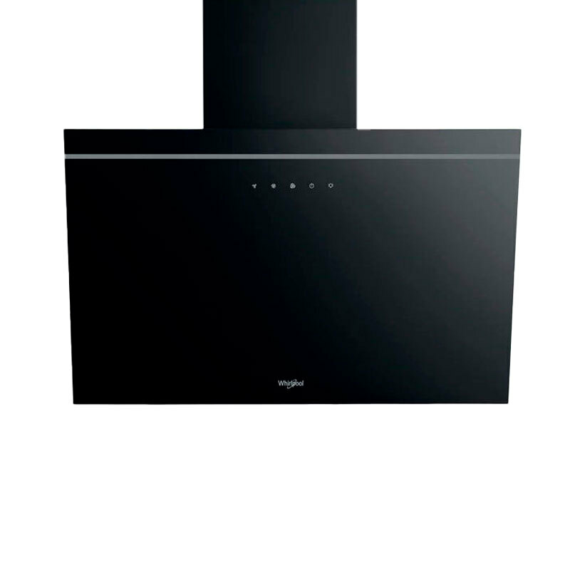 Campana decorativa de pared Whirlpool AKR 62F LT K – 495 m³/h, LED integrada, filtros lavables