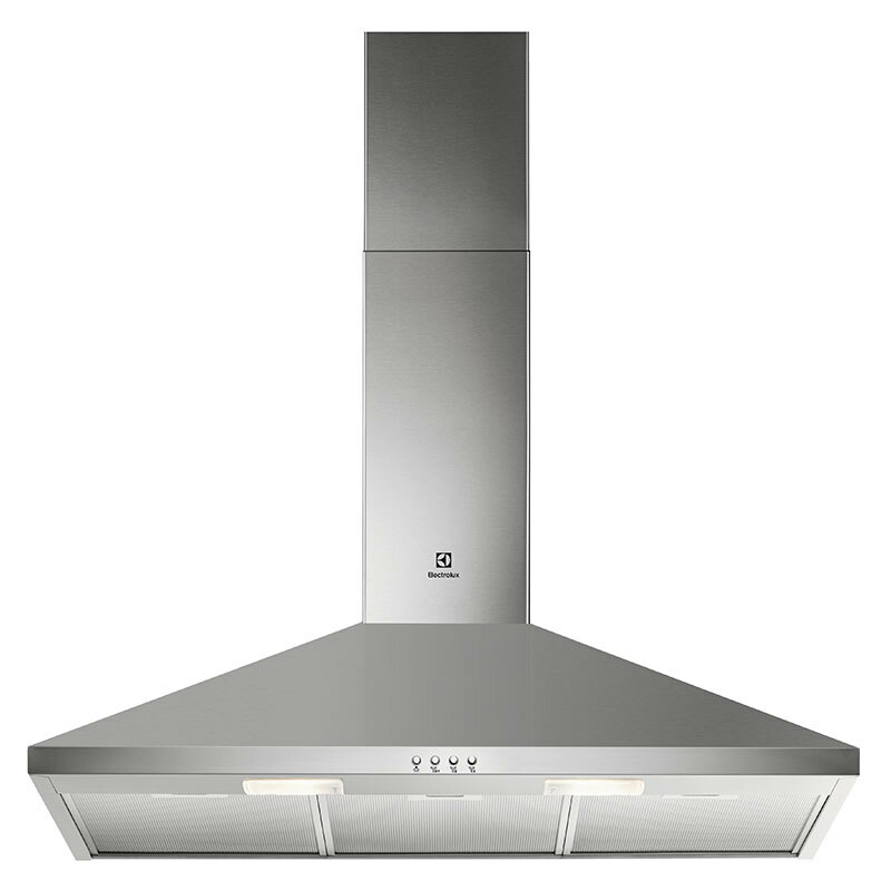 Campana extractora decorativa Electrolux LFC319X – 90 cm, 420 m³/h, Inox