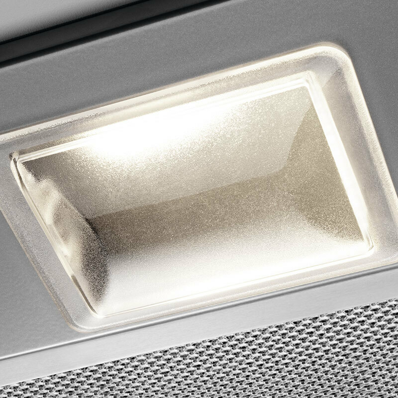 Campana extractora integrable Electrolux LFG235S – 52 cm, 330 m³/h, Inox