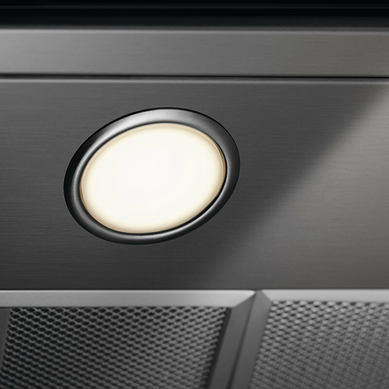 Campana extractora integrable Electrolux LFG516X – 600 m³/h, Inox antihuellas, Hob2Hood