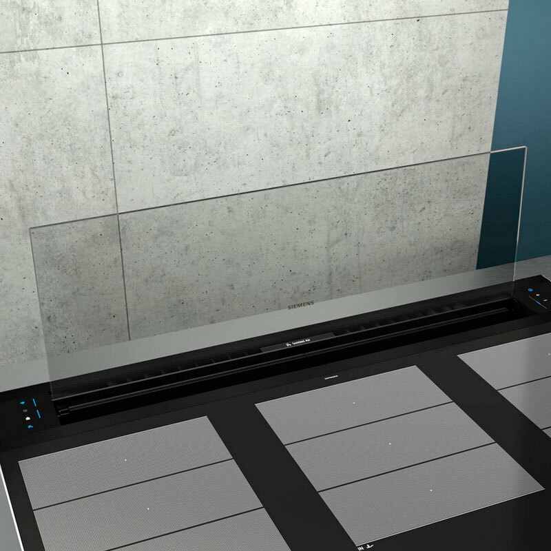 Extractor telescópico de encimera 90 cm Siemens LD98WMM60 – 833 m³/h, Isla, Home Connect