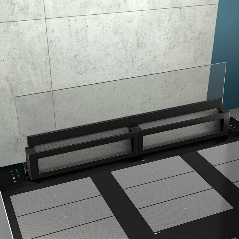 Extractor telescópico de encimera 90 cm Siemens LD98WMM60 – 833 m³/h, Isla, Home Connect