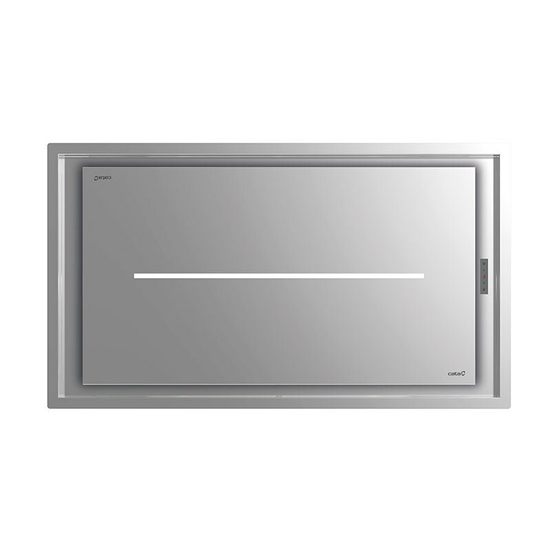 Campana extractora isla Cata Bennu Slim 900 X – 620 m³/h, Inox, 65 dB