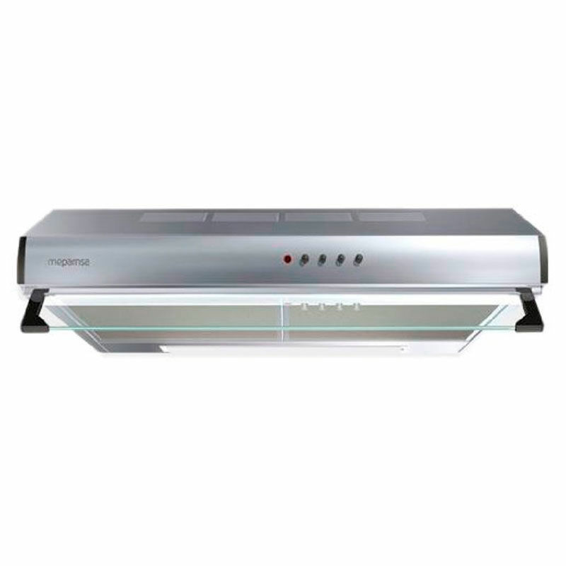 Campana extractora Mepamsa Modena 60 Inox – 60 cm, 400 m³/h, Doble motor