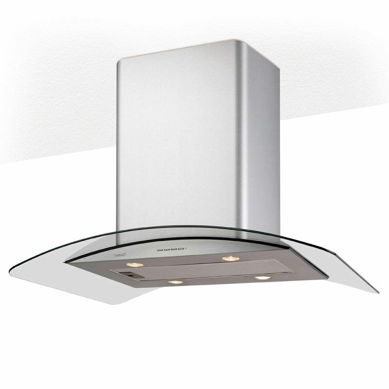 Campana de isla CATA ISLA GAMMA 900 X – 90 cm, 800 m³/h, Clase A
