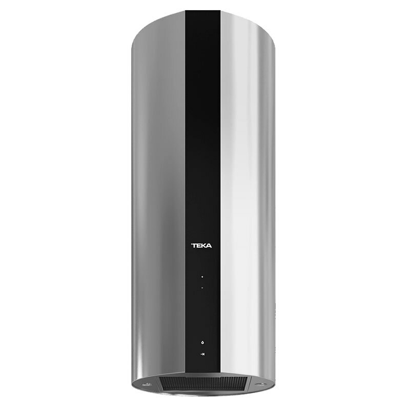 Campana de isla Teka CC 485 – Clase A, 771 m³/h, Inox